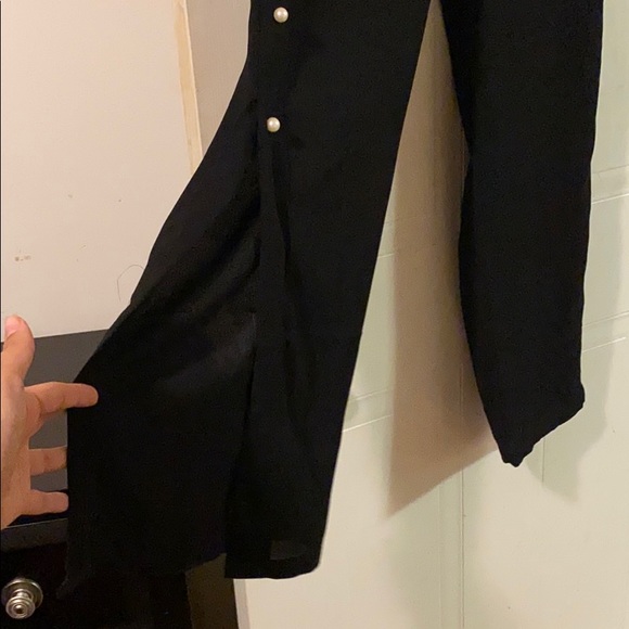 Black pants with pearls - Picture 3 of 3